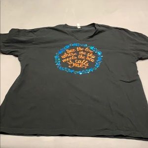 Glitter Ever After Moana Themed T-Shirt